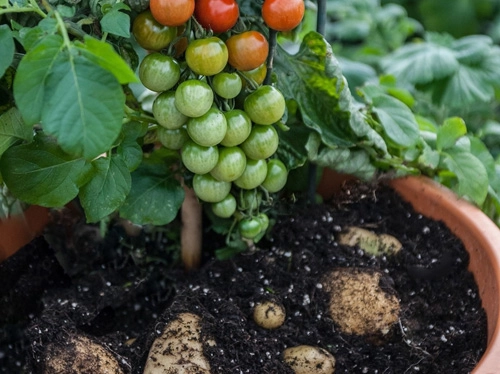 Trồng cà chua gốc khoai tây cho 500 trái một mùa - 4