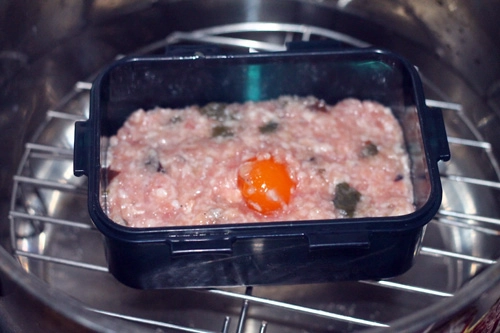 Trứng hấp thập cẩm ăn kèm canh cải chua - 7