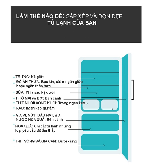 Tủ lạnh bền chục năm nhờ sắp xếp thức ăn khoa học - 1