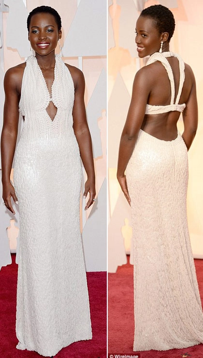 Váy mất cắp của lupita nyongo được trả lại vì ngọc trai giả - 2