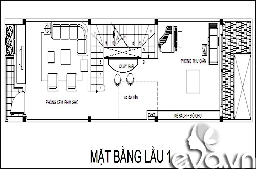 Xây 4 tầng nhà mỹ mãn trên đất 72m2 - 2