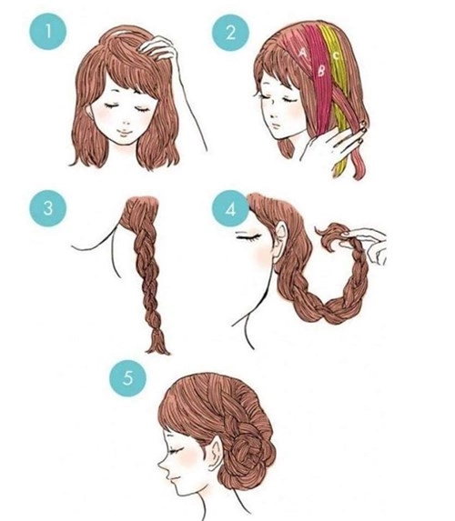 Xinh hơn với những kiểu tóc đơn giản siêu dễ làm cho bạn gái - 2