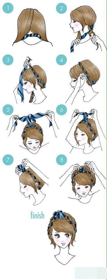 Xinh hơn với những kiểu tóc đơn giản siêu dễ làm cho bạn gái - 3