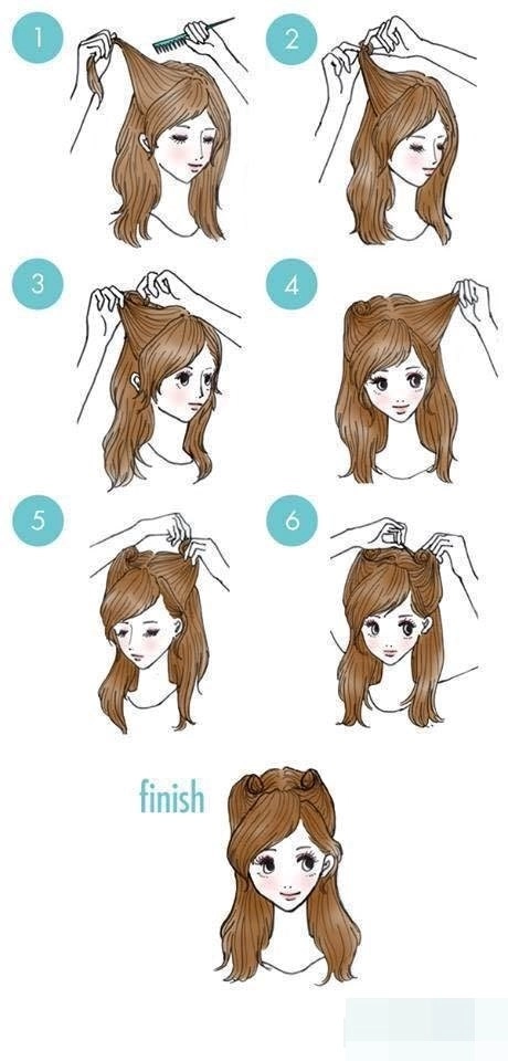 Xinh hơn với những kiểu tóc đơn giản siêu dễ làm cho bạn gái - 5
