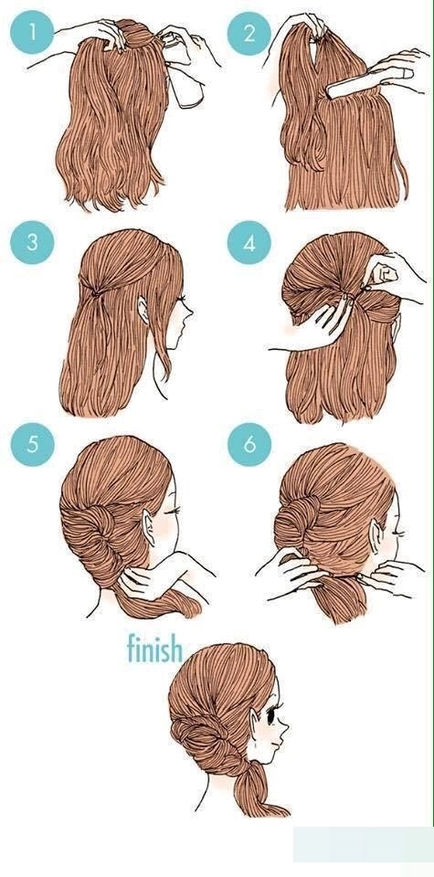 Xinh hơn với những kiểu tóc đơn giản siêu dễ làm cho bạn gái - 6