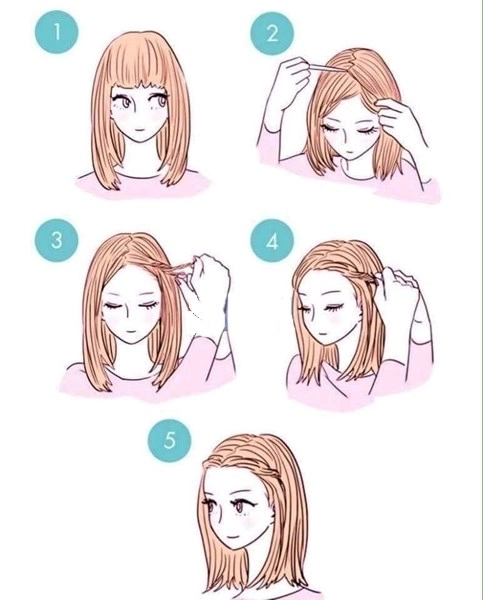 Xinh hơn với những kiểu tóc đơn giản siêu dễ làm cho bạn gái - 8