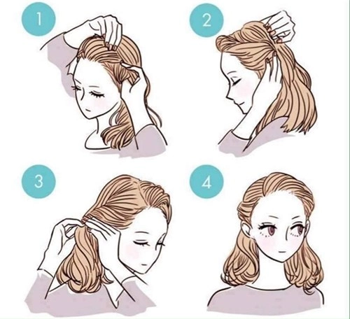 Xinh hơn với những kiểu tóc đơn giản siêu dễ làm cho bạn gái - 9
