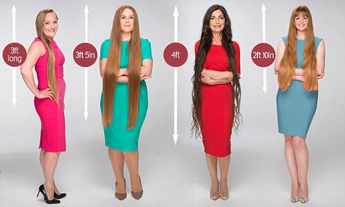 Xu hướng phụ nữ trung niên có mái tóc dài ngày càng tăng - 1