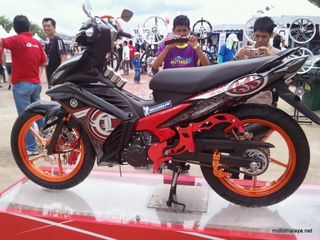 Yamaha lc135 exciter full option racing boy - 1