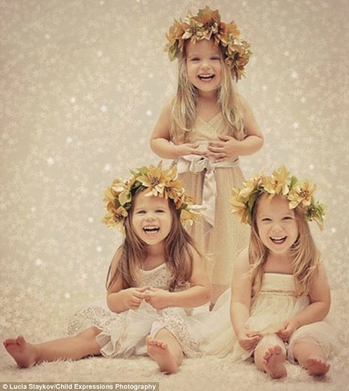 3 bé gái cùng trứng đẹp như thiên thần dưới ống kính của mẹ - 5