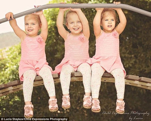 3 bé gái cùng trứng đẹp như thiên thần dưới ống kính của mẹ - 7
