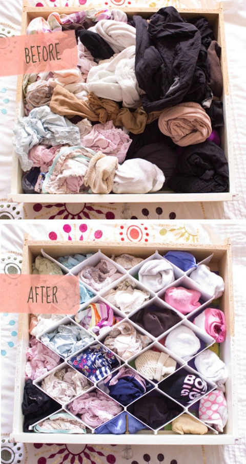 Cách sắp xếp quần áo trong tủ cho nàng nghiện mua sắm - 2