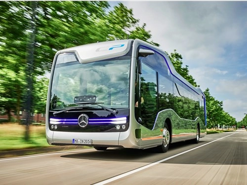 Choáng ngợp trước vẻ đẹp của chiếc xe bus tương lai của mercedes - 5