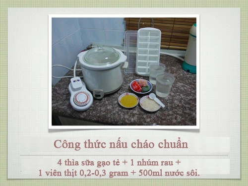 Công thức nấu cháo siêu chuẩn cho con - 4