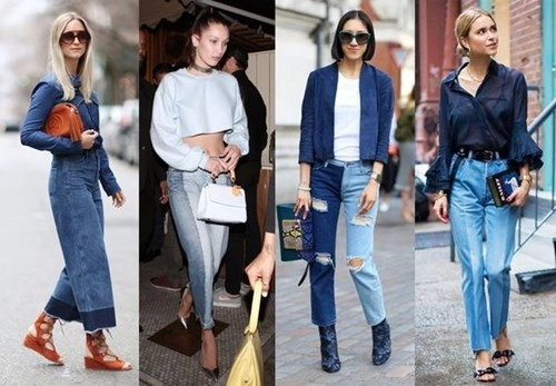 Quần jeans 2 màu xu hướng mới cực chất trong mùa hè - 1