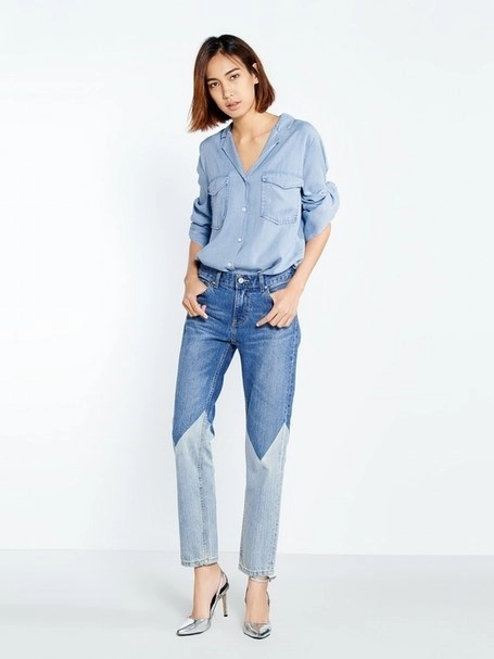 Quần jeans 2 màu xu hướng mới cực chất trong mùa hè - 5