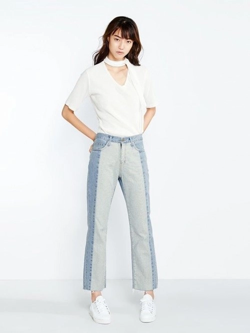 Quần jeans 2 màu xu hướng mới cực chất trong mùa hè - 10
