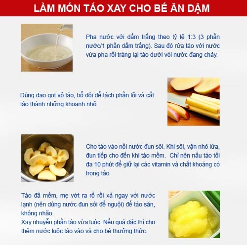 Táo - trái vàng cho sức khỏe của bé - 3