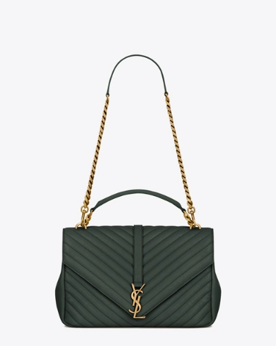 Thanh lịch với túi saint laurent college monogram - 2