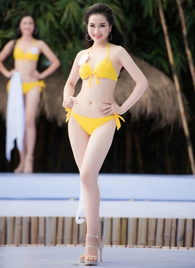  thí sinh hoa hậu có vòng eo 56 cm lộ điểm yếu hình thể với bikini - 5