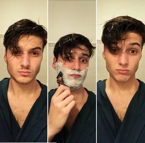 10 trai đẹp chứng tỏ sự khác biệt hoàn toàn sau khi cạo râu - 2