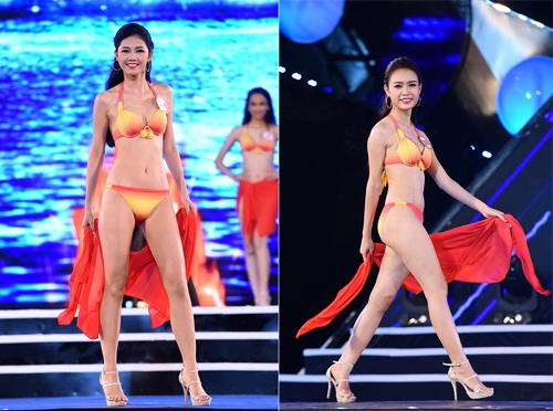  18 thí sinh hoa hậu miền bắc thiêu đốt sân khấu với bikini - 6