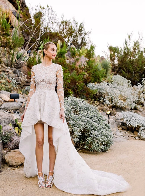 7 bộ váy cưới đẹp như ngôn tình của sao năm 2015 - 6
