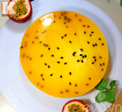 Bánh mousse chanh leo thơm mát không cần lò nướng - 10