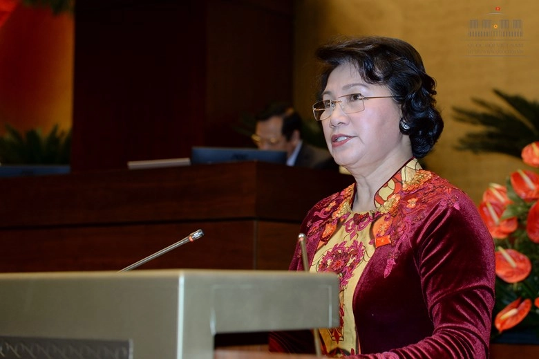 Bst áo dài đẹp mắt của chủ tịch qh nguyễn thị kim ngân - 2