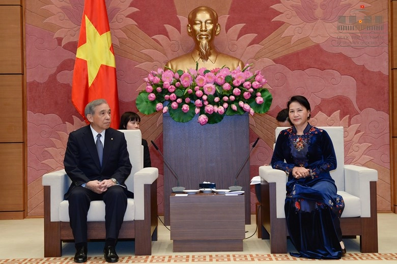 Bst áo dài đẹp mắt của chủ tịch qh nguyễn thị kim ngân - 8