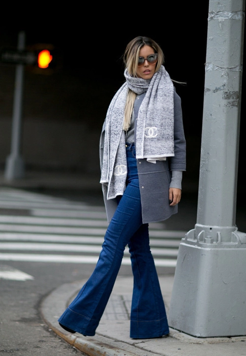 Cách mặc jeans cực chất cho phái đẹp xứ lạnh - 13