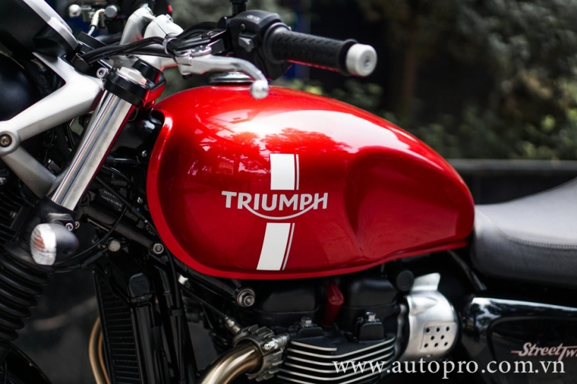 Cận cảnh triumph street twin 2016 đối thủ của ducati scrambler tại việt nam - 10