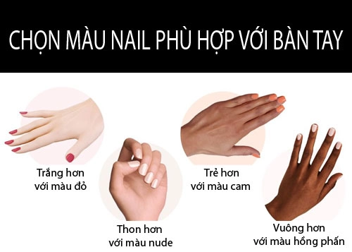 Chọn màu nail phù hợp với màu da của bạn - 1