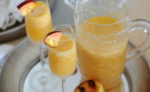 Cocktail bellini đào nướng - 5