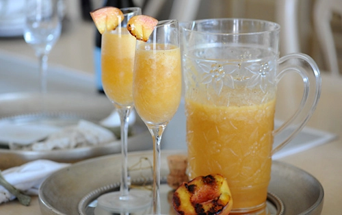 Cocktail bellini đào nướng - 6