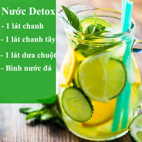 Da mịn dáng thon với 10 loại nước detox - 5