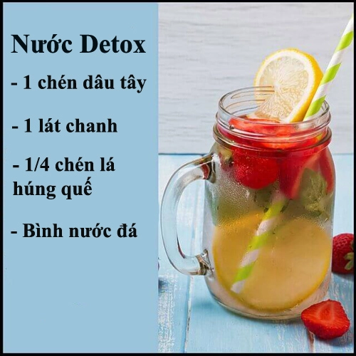 Da mịn dáng thon với 10 loại nước detox - 9