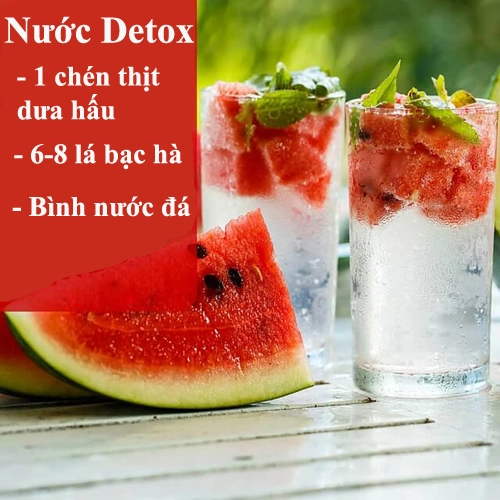 Da mịn dáng thon với 10 loại nước detox - 10