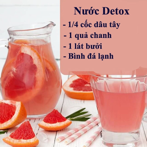 Da mịn dáng thon với 10 loại nước detox - 1