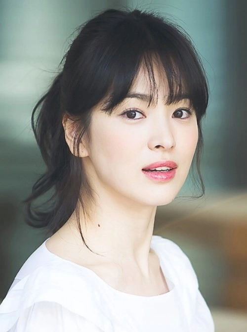 Để tóc mái thưa đẹp như song hye kyo - 2