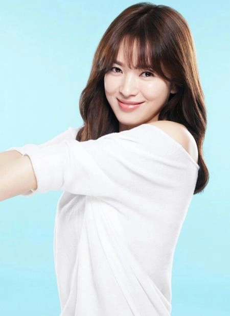 Để tóc mái thưa đẹp như song hye kyo - 5