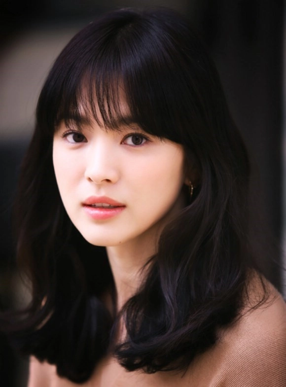 Để tóc mái thưa đẹp như song hye kyo - 7