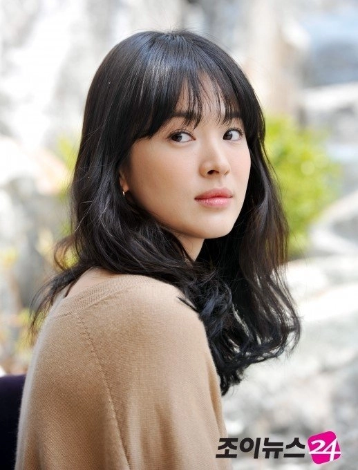 Để tóc mái thưa đẹp như song hye kyo - 10