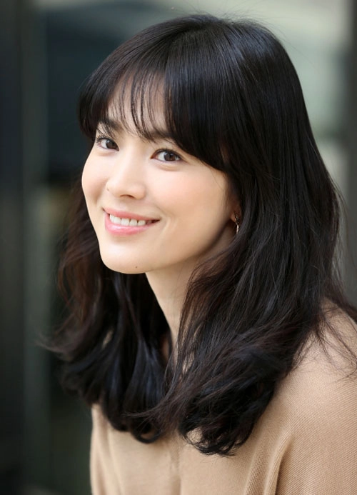 Để tóc mái thưa đẹp như song hye kyo - 13