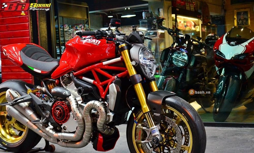 Ducati monster 1200s mượt mà với dàn đồ chơi hàng hiệu - 1