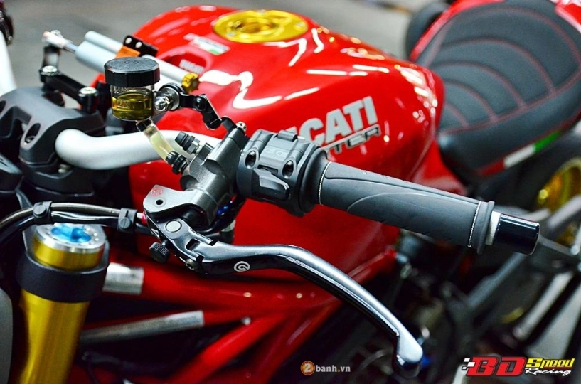 Ducati monster 1200s mượt mà với dàn đồ chơi hàng hiệu - 5