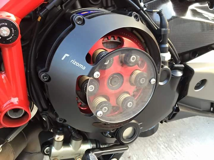 Ducati streetfighter s mạnh mẽ trong dàn áo xám mờ - 7