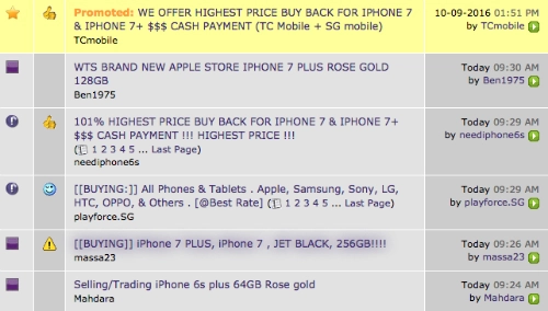  giá iphone 7 ở chợ đen singapore tăng cả trăm usd - 2