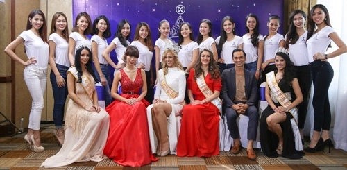 Hà anh gợi cảm đón dàn miss global tới việt nam - 4