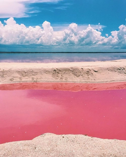 Hồ nước màu hồng tuyệt đẹp khiến giới trẻ thay nhau chụp ảnh - 2